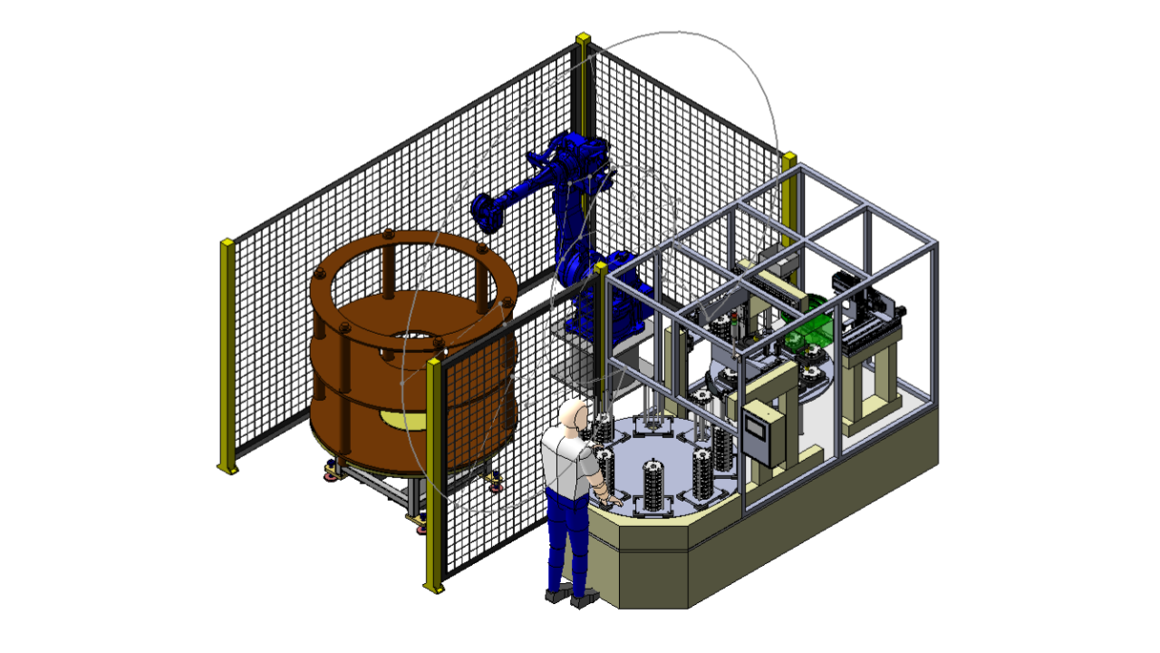 적층 공정 자동화 성공!🙌 지그 설계까지 완벽 구축했습니다.(ft. 현대로보틱스 산업용로봇)